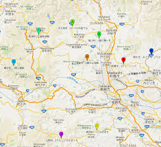Joshinetsu region map gunma nagano niigata regional maps. Where Are The Melody Roads Located In Gunma Prefecture Travel Stack Exchange