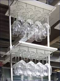 Jan 25, 2019 · there are hanging bars for each size unit, of course, as well as basic shelves. Ikea Ceiling Hung Glassware Rack Fixtures Close Up