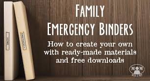 All events, records, and lists are displayed in one place. Family Emergency Binder Free Checklist To Create Your Own