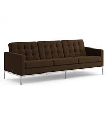 The florence knoll (3 seater) loft sofa chair and loveseat went on sale in 1956. Florence Knoll 3 Seater Sofa Milia Shop