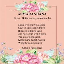 More images for pupuh asmarandana contoh » 13 Contoh Tembang Asmarandana Pengertian Paugeran Dan Isinya