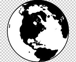 Globe Black And White World Png Clipart Black Black And White Black And White World Blog Circle Free Png Download Black And White Globe Earth Symbols