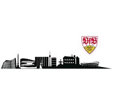 Directory records similar to the vfb stuttgart logo. Wall Art Wandtattoo Vfb Stuttgart Skyline Mit Logo 1 Stuck Online Kaufen Otto