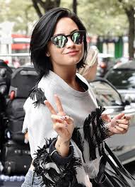 Untitled Thick Hair Styles Demi Lovato Hair Short Hair Styles