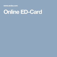 Check spelling or type a new query. Online Ed Card Cards Online Aruba Travel