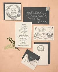Real Weddings Martha Stewart Weddings Wedding Invitation Etiquette Wedding Invitations Invitation Etiquette