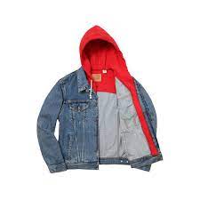 Pieces will begin arriving in japan the following saturday (may 26). Supreme Supreme Levi S Fleece Hood Trucker Jacket 228 Liked On Polyvore Featuring Outerwear Jackets Trucker Jacket And Clothes Outerwear Trucker Jacket