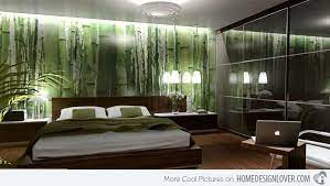 15 Refreshing Green Bedroom Designs Home Design Lover Bedroom Green Green Bedroom Design Feature Wall Bedroom