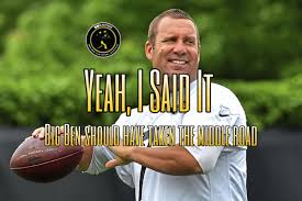 The best memes from instagram, facebook, vine, and twitter about ben roethlisberger memes. Why Steelers Qb Ben Roethlisberger Should Have Taken The Middle Road Behind The Steel Curtain
