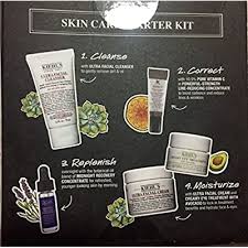 For details on how cookies are used on this website, and how to change your computer's cookie settings if you do not wish to use cookies. Buy Kiehl S Skincare Starter Kit 5 Piece Set 2 5 Oz Cleanser 0 17 Oz Correct 4ml Replenish 0 5 Oz Eye Cream 0 28 Face Cream Online In Vietnam B06xdxtfph