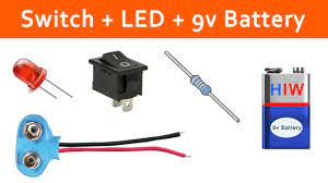 Jul 25, 2021 · adding a connector between the battery pack and the mpu board is a good idea. How To Connect Switch With Led 9v Battery Diy Switch Light Tutorial Youtube