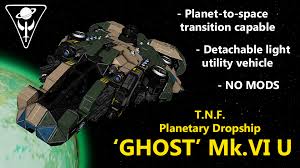 As a trader, the dropship has 164t of space to haul cargo. Space Engineers T N F Planetary Dropship Ghost Mk Vi Facebook