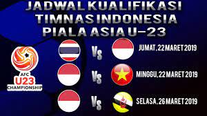 Dia akan berhadapan dengan wakil denmark yang berstatus juara. Jadwal Pertandingan Timnas U 23 Indonesia Babak Kualifikasi Piala Asia 2020 Youtube