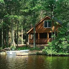I Wish We Could Run Away To This Cabin Log Homes Lake Cabins Lake Cottage