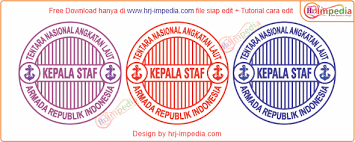 Contoh Stempel Tentara Nasional Angkatan Laut Republik Indonesia Format Stempel Siap Edit Cdr In 2021 Angkatan Laut Spanduk Tentara