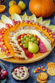 Thanksgiving Turkey Cheese Board Recipe - Happy Foods Tube