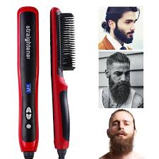 Achieve Wonderful Hair Style With Electric Hair Straightening Comb Beard Straightening Hair Straightener Hair Brush Straightener