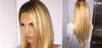 Looks like i need to find new salon. Katie Price Opts For Long Blonde Hair With New U Extensions Hji