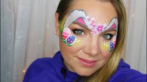 Inside out, my little pony, monster high compilation! Easter Bunny And Eggs Face Painting Tutorial Youtube