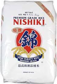 Nishiki Premium Sushi Rice 15 D J Rice Sushi Rice Sushi Rice
