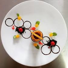 Love The Technique Of Rings Of Sauce Food Plating Techniques Food Plating Food Decoration