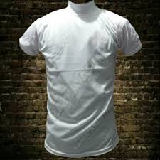 Beberapa bagian kaos polos gildan yang penting ada di area leher yaitu ia menyatukan di bagian pundak. Kaos Pendek Polos Putih Leher Tinggi Kaos Oblong Shopee Indonesia