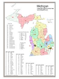 When people were actually traveling a place, they used map as being a standard in order that they would achieve their vacation spot. Michigan Zip Code Map Fill Online Printable Fillable Blank Pdffiller