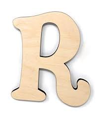 Gocutouts 12 Wooden Letter R Unfinished 14 Wooden Letters Paint Ready Unfinished Wall Decor Craft Cutout 1 Wooden Letters Wooden Wall Letters Wall Decor Crafts