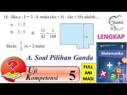 Buku matematika kelas 7 smp semester 1 android aplikasi appagg. Uji Kompetensi 5 Pilihan Ganda Kelas 7 Smp Mts Perbandingan Matematika Paket Bse Halaman 53 Youtube