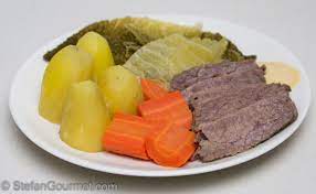 Throw in potatoes and carrots for an easy, hearty, and complete meal. Corned Beef Deckel Langsam Gekochtes Corned Beef Und Kohl Einfaches Und Gesundes Rezept Drukwerkgids