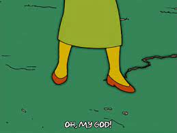Hola amigos aqui pueden bajar los gifs con motivos cristianos para que animen su blog o su pagina da clic del lado derecho del mause. Scared Marge Simpson Gif Downsized Large Alertandote Alerta Sismica