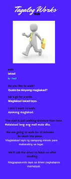 Walk Phrases In Tagalog Tagalog Words Filipino Words Tagalog