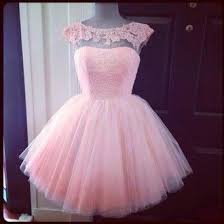 Light Pink Mermaid Prom Dress Pink Homecoming Dress Tulle Prom Dress Lace Homecoming Dresses