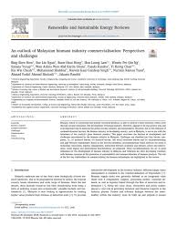 Irb media release for form e 2018) 2. An Outlook Of Malaysian Biomass Industry Commercialisation Perspectives And Challenges Biomass Renewable Energy