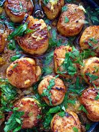 Healthy Garlic Scallops Recipe Ciaoflorentina Recipe Scallop Recipes Healthy Scallop Recipes Healthy Recipes