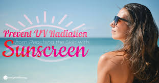 Excellence is the principle that defines all . Sunscreen Prevents Uv Radiation From Reaching The Skin George Dermatology