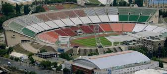 Wembley was at 25 per cent capacity. Hungary National Team Stadium Puskas Arena Football Tripper