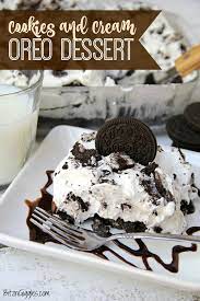 Cookies And Cream Oreo Dessert Recipe Desserts Oreo Dessert Favorite Desserts