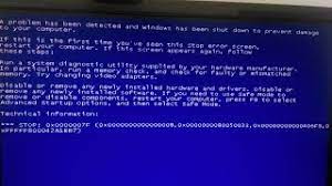 A Problem Has Been Detected And Windows Is Shutting Down To Prevent Damage  To Your Computer - Youtube