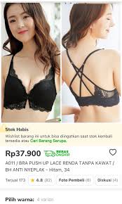 Tali bra yang menyembul di balik tali tank top akan terlihat tidak menarik. Nett Price Lace Bra Sexy Wireless Push Up 34b Fesyen Wanita Pakaian Wanita Lainnya Di Carousell