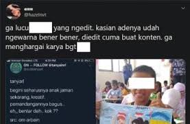 Anak smp sudah pintae ngewe. Lukisan Anak Kecil Diedit Porno Begini Netizen Geram Hitekno Com