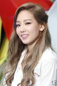 Snsd Taeyeon Hairstyle Kpop Hair Light Brown Hair