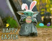Easter Baby Yoda Easter Egg Gif Easter Baby Yoda Easter Egg Baby Yoda Easter Discover Share Gifs