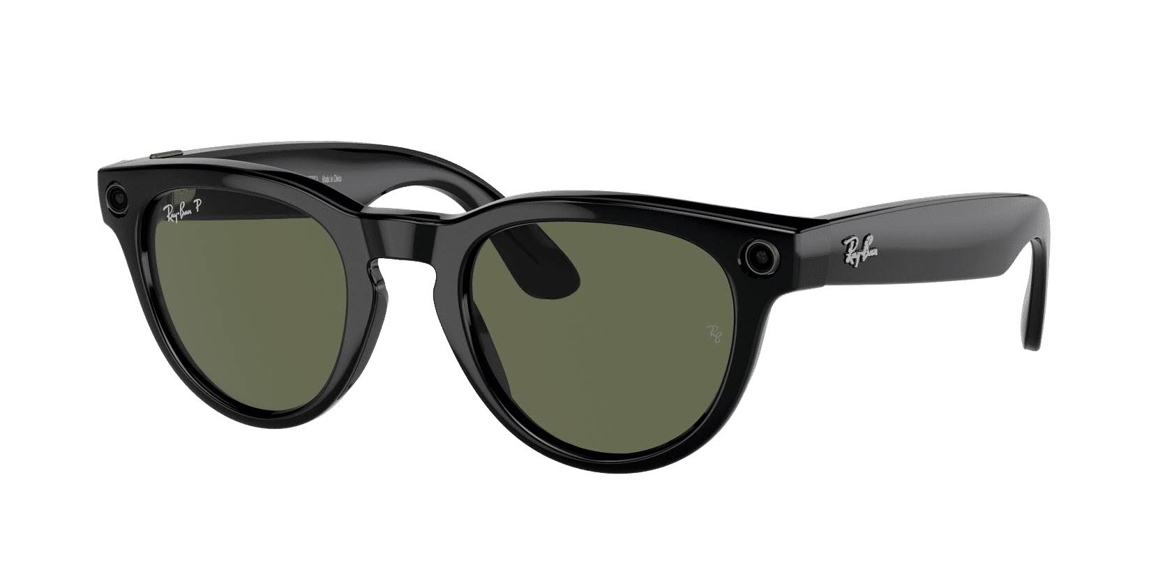 Wayfarer Smart Glasses – Shiny Black product image
