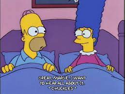 Homer marge bed