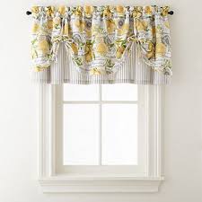 home expressions lemon zest rod pocket