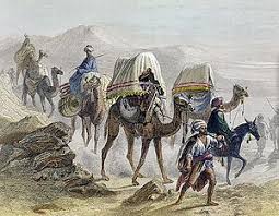 Women are forbidden to look directly at, speak to, or touch a man prior to marriage. Camel Train Wikipedia