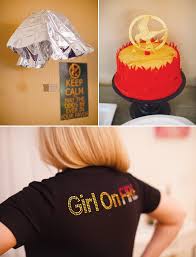 You know, just pivot your way through this one. Hunger Games Party Book Club Party Hostess With The Mostess