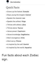 Most cancers develop through a combination of hereditary. Blurredzodiac Quick Facts Grows Up The Fastest Scorpio Stays Young The Longest Cancer Speaks The Clearest Leo Speaks The Softest Virgo Thrives With Others Libra Thrives Alone Taurus Values Power Capricorn Values