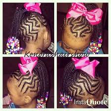 Love It Little Girl Braids Little Girl Braid Styles African Braids Hairstyles